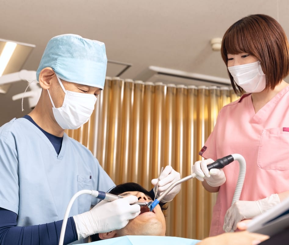 おくぞの歯科クリニック 治療中のイメージ写真